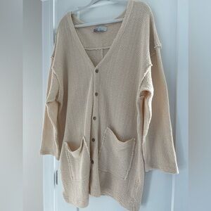NWOT Free People Beach Cardigan